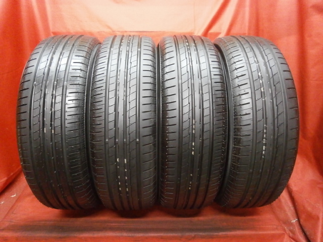 Y08■ヨコハマ ブルーアース YH Blu Earth-A AE50 185/65R15 4本 2017年製造 9分山位 点検済