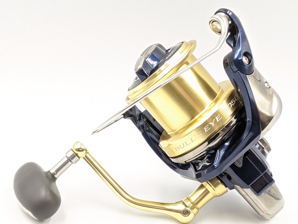 Shimano シマノ 14ブルズアイ 5050 遠投 カゴ釣り 磯釣り スピニングリール