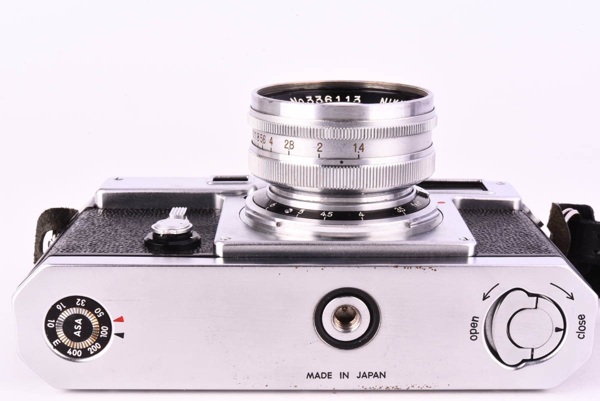 S4-1608 Nikon ニコン S3 レンズ NIKKOR-S.C 5cm f/1.4 35mm レンジ 