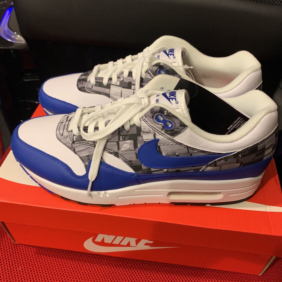 新品 国内正規新品 NIKE AIR MAX 1 PRNT atmos WE LOVE AQ0927-100 