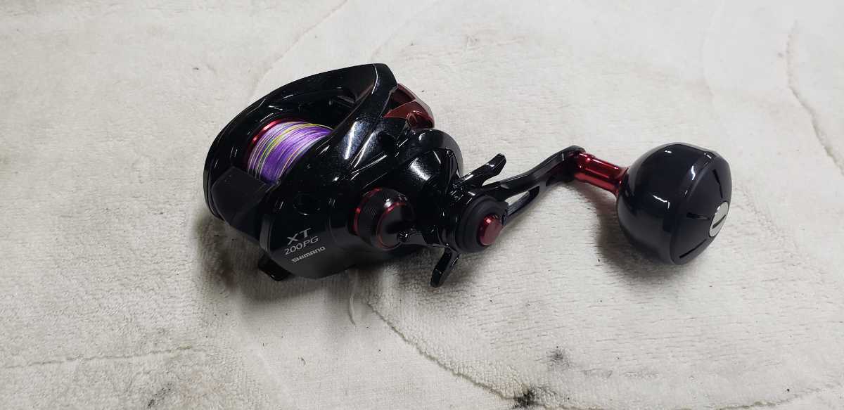 セール，爆買い シマノ SHIMANO ゲンプウ XT 200PG 右 PE2号 200M 巻き付き(シマノ)｜売買されたオークション情報、yahooの商品情報をアーカイブ公開 - オークファン 手動