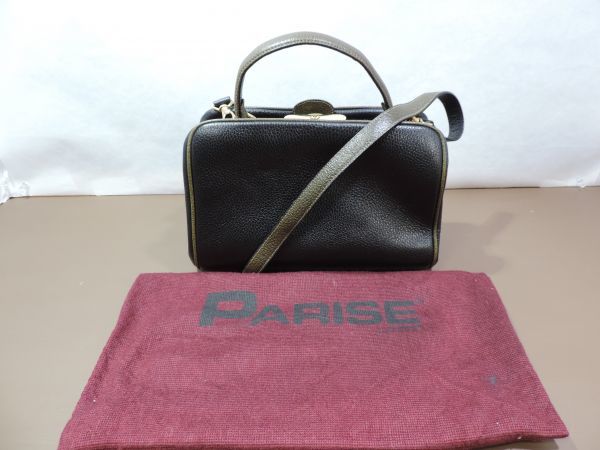 PARISE FLORENCE　レザー　2WAY　ショルダーバッグ　553H