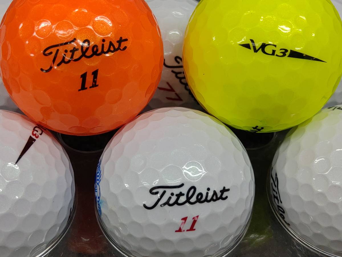 タイトリスト VG3 ゴルフボール ランク１ 特選ロスト ＶＧ３ １８年モデル : TITLEIST(タイトリスト) 0 レインボーパール 1 (6665006362) 2 PEARL 3ピース