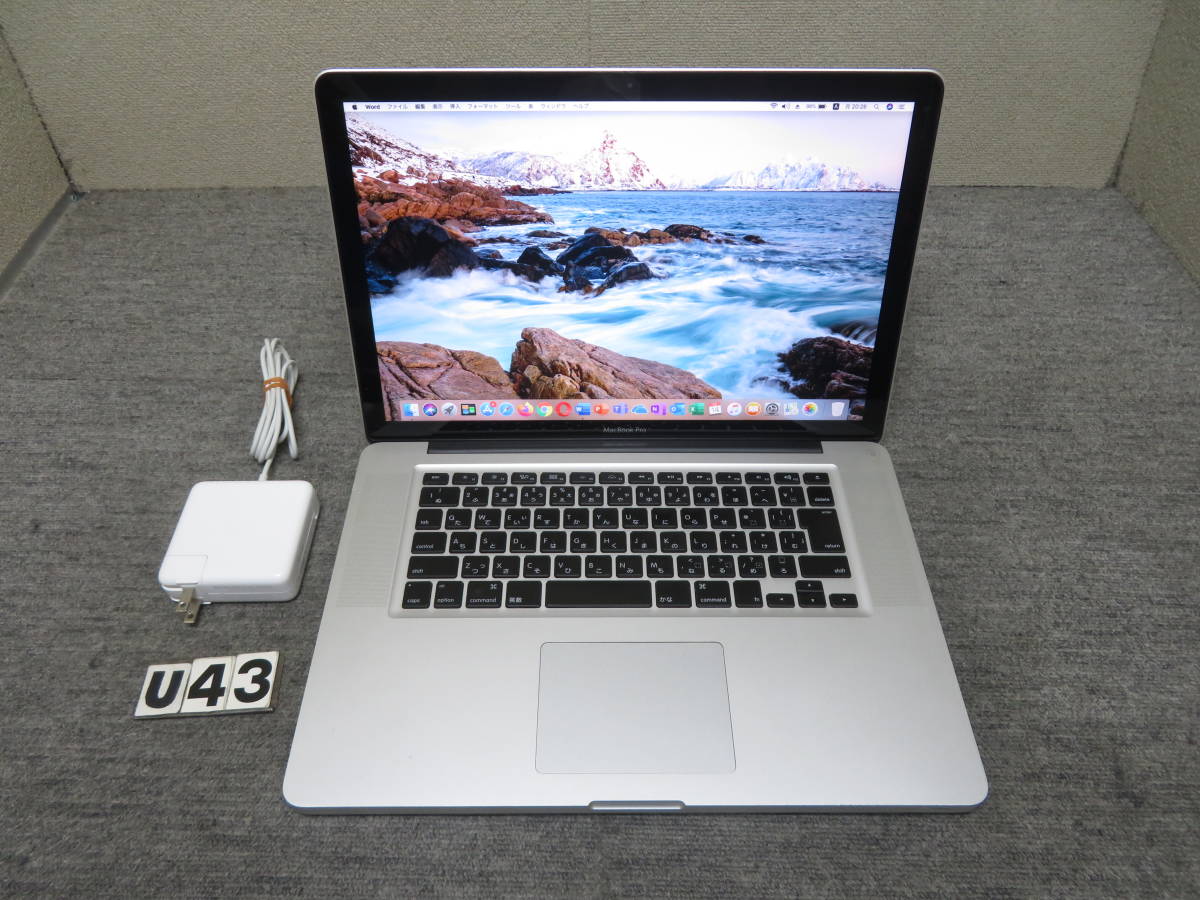 MacBook Pro A1286 & CS6 ○ Windows10◇他の X OS Mac ＆Office付 