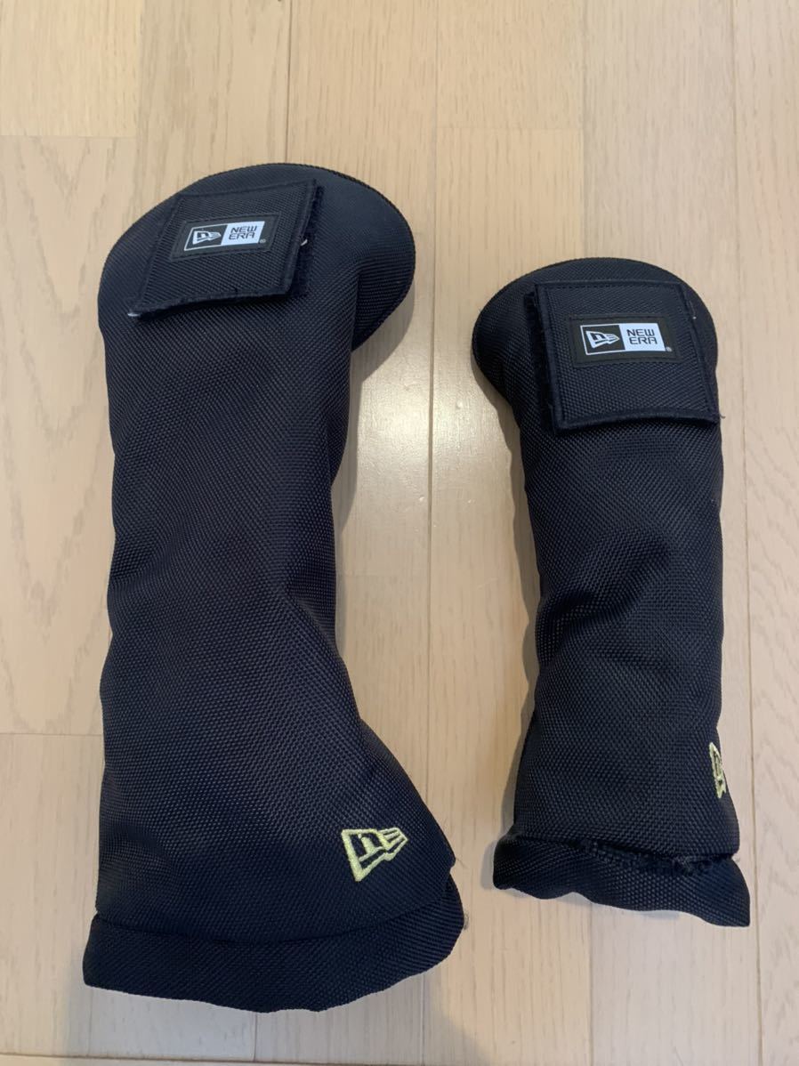 大得価，定番人気 ニューエラ ヘッドカバー ドライバー ブラック NEWERA フェアウェイウッド 2個セット DR FW(ウッド用)｜売買されたオークション情報、yahooの商品情報をアーカイブ公開 - オークファン ヘッドカバー
