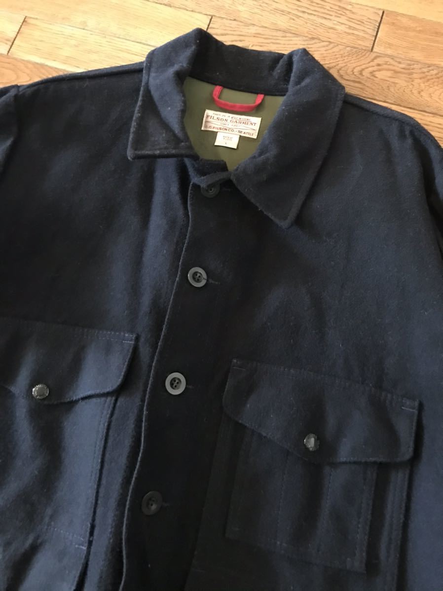 人気SALE，得価 FILSON USA製 マッキーノ クルーザー Lサイズ フィルソン アメリカ製 ウール ジャケット(男性用)｜売買されたオークション情報、yahooの商品情報をアーカイブ公開 - オークファン 男性用