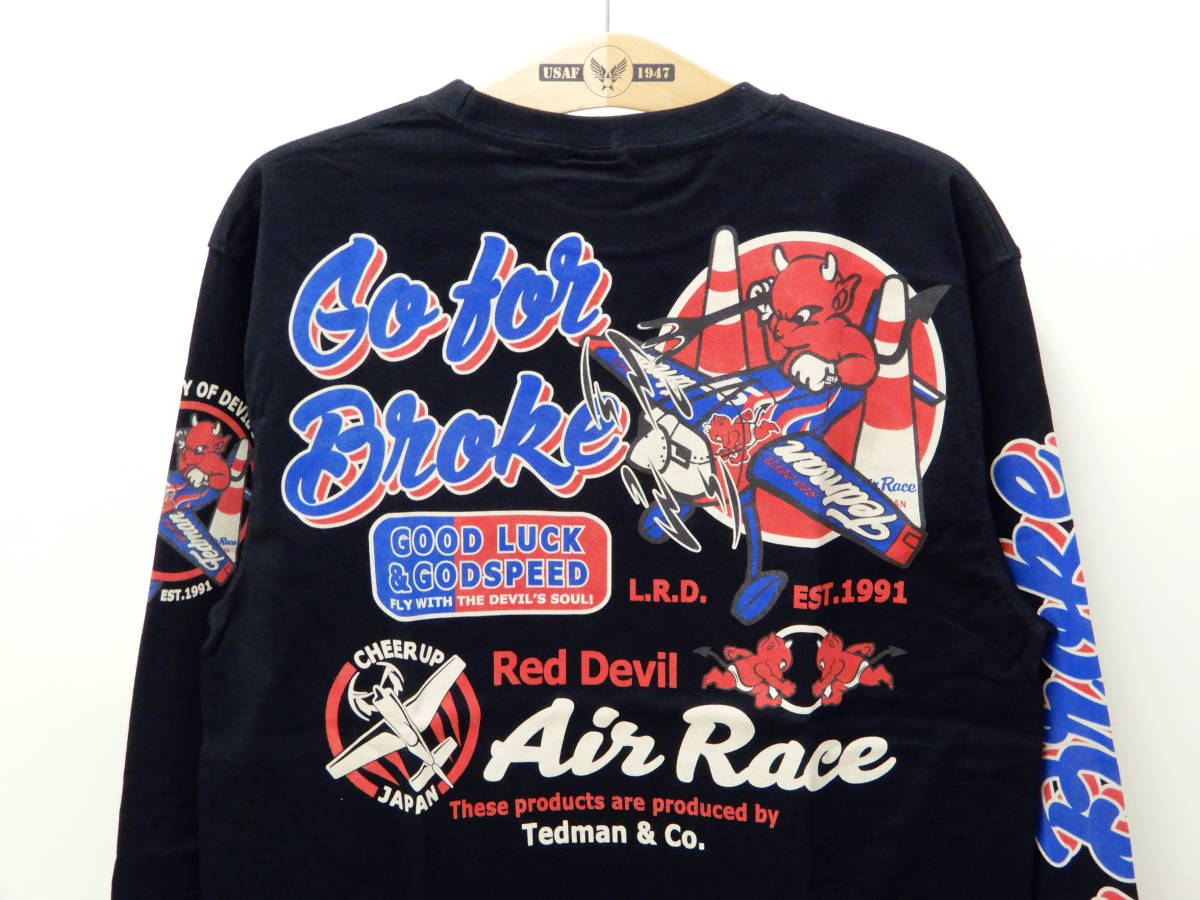 TEDMAN テッドマン AIR 「 エフ | TDLS-339 ロングスリーブTシャツ 