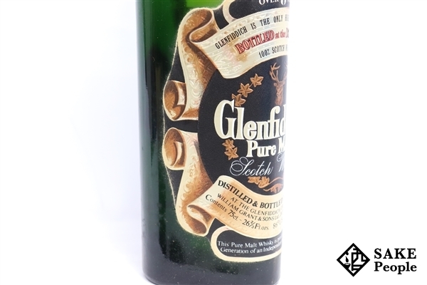 ◇注目! グレンフィデック ピュアモルト 8年 750ml 43% 箱 スコッチ ピュアモルト 8年 グレンフィディック 1円～★古酒★グレンフィディック 箱 SHOP