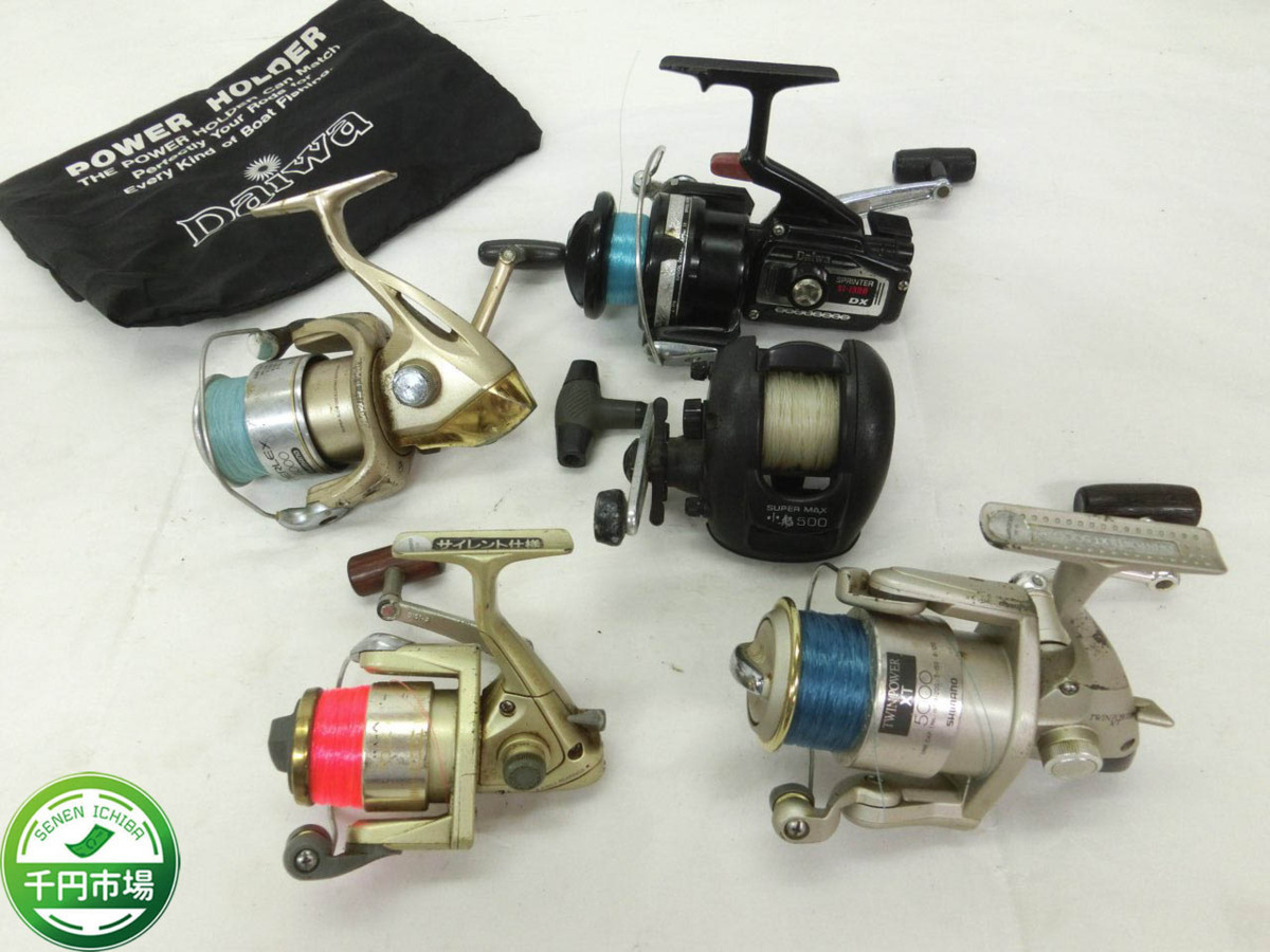 【お買い得，最新作】 H-4212 SHIMANO シマノ Daiwa ダイワ スピニングリール ベイトリール まとめ 5点 現状品 千円市場(リール)｜売買されたオークション情報、yahooの商品情報をアーカイブ公開 - オークファン その他