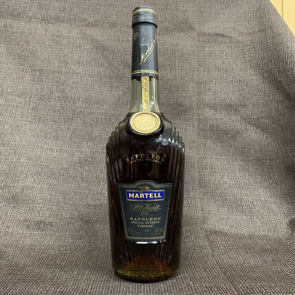 1円~ 【未開栓】MARTELL NAPLEON SPECIAL RESERVE マーテル スペシャルリザーブ ナポレオン コニャック ブランデー 700ml 40% 古酒
