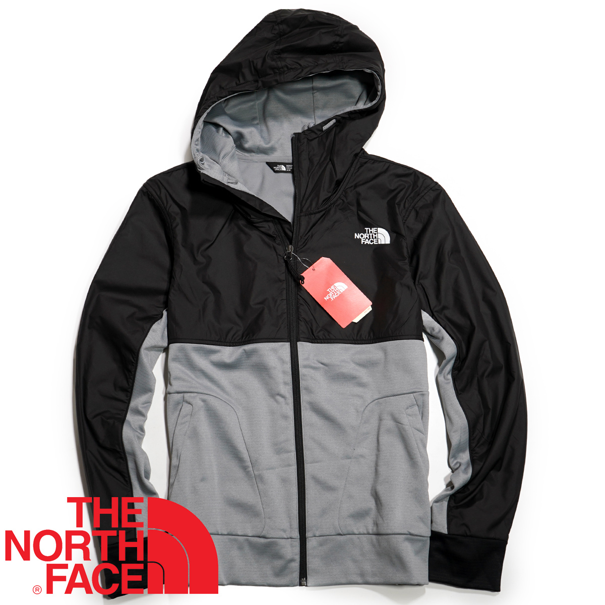 HOT，お得 本物 USA購入 THE NORTH FACE ノースフェイス Train N Logo Jacket ブラックグレー / M フルジップ パーカー 海外限定(ジャケット、上着)｜売買されたオークション情報、yahooの商品情報をアーカイブ公開 男性用