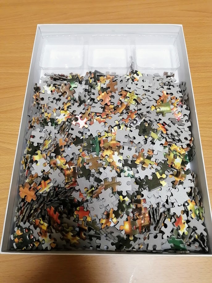 1000ピース 笹倉鉄平 ブレーメンの移動遊園地 ヒカルパズル(50x75cm