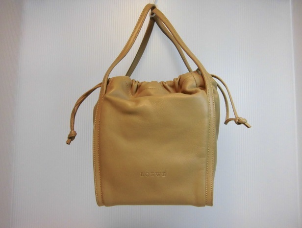 LOEWE ロエベ ラムスキン ベージュ ナパハンドバッグ S-331 【公式通販】
