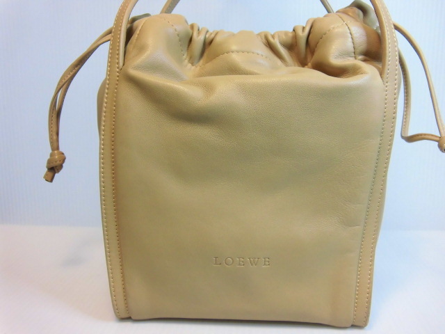 LOEWE ロエベ ラムスキン ベージュ ナパハンドバッグ S-331 【公式通販】