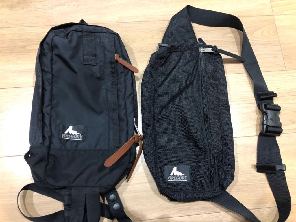 【品質保証，新品】 グレゴリー GREGORY ワンショルダーとツーウェイポケット セット売り ブラック 旧タグ(ショルダーバッグ)｜売買されたオークション情報、yahooの商品情報をアーカイブ公開 - オークファン グレゴリー