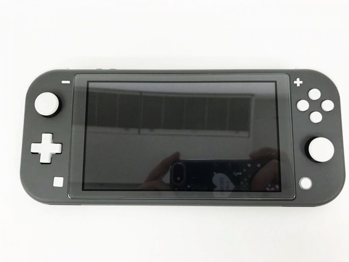 1円】状態良し Switch Lite 本体 セット グレー 任天堂 ニンテンドー
