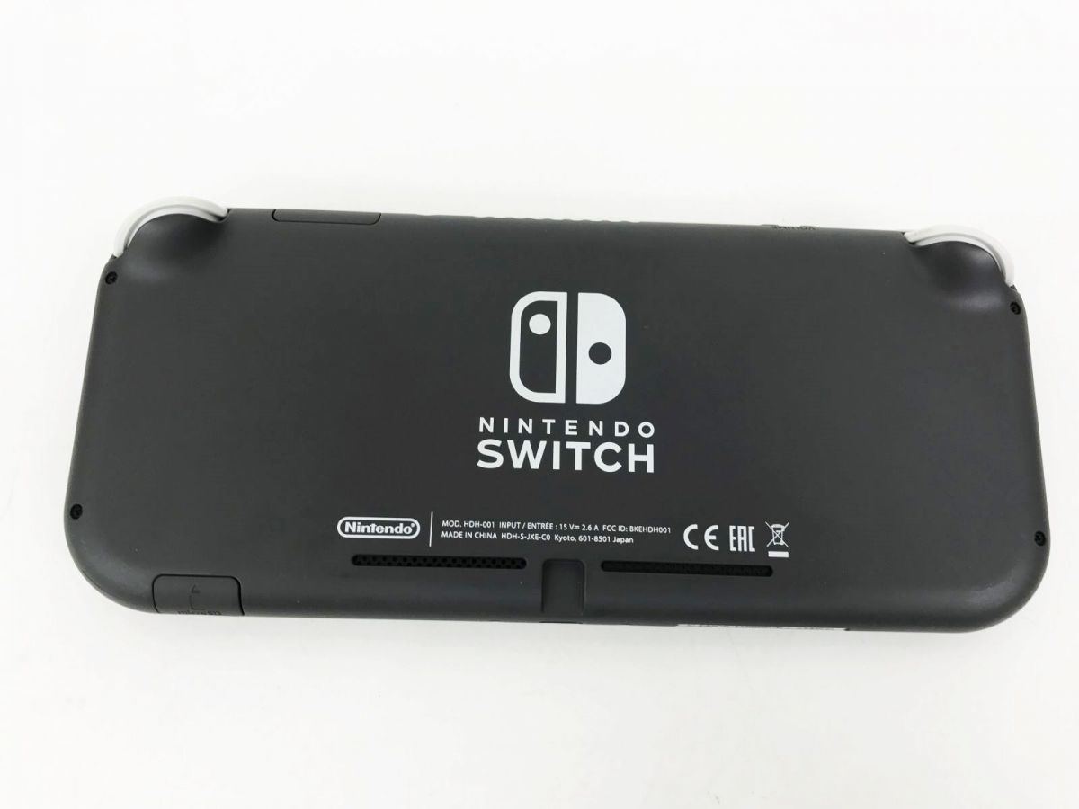 1円】状態良し Switch Lite 本体 セット グレー 任天堂 ニンテンドー