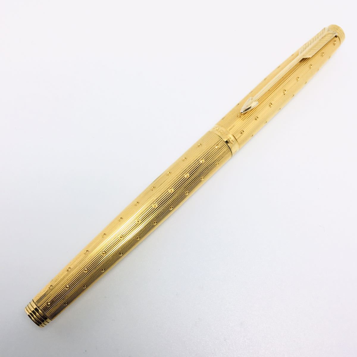 PARKER パーカー 万年筆 ペン先 14K XF 美品クラス ゴールドカラー