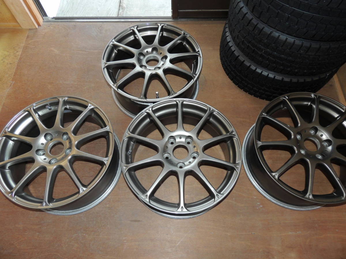 A-TECH 17インチ ホイール 5H114.3 S-6 ジェイテック 5穴 7J 7J+