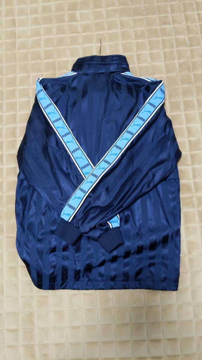 PUMA プーマ ヒットユニオン トラックジャケット ジャージ L ナイロンジャケット - ナイロン PUMA(プーマ) &frasl; 90's 90s プーマヒットユニオンPUMA ウインド ヒットユニオン&frasl;ジャージ&frasl;XO&frasl;ポリエステル&frasl;BLU