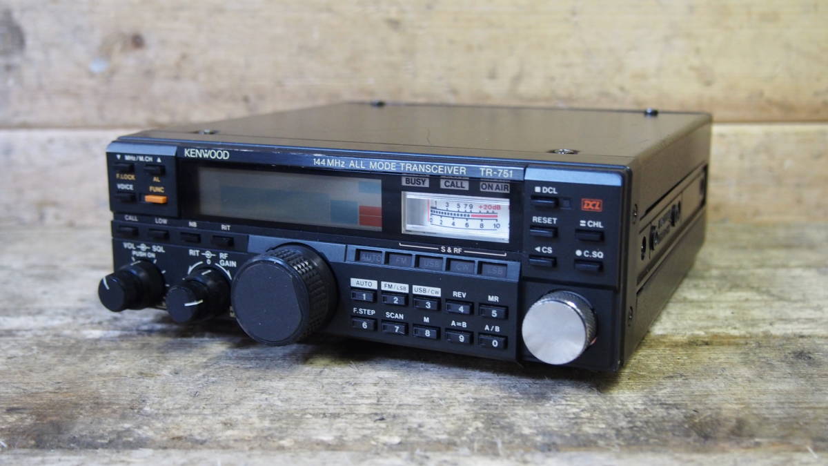 KENWOOD TR-751 144MHz オールモードトランシーバー ☆KENWOOD ケンウッド TR-751 144MHZ オールモードトランシーバー 無線