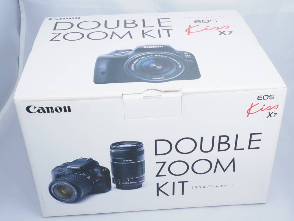 CANON EOS Kiss X7 ダブルズームキット 価格比較 - 価格.com 【美品