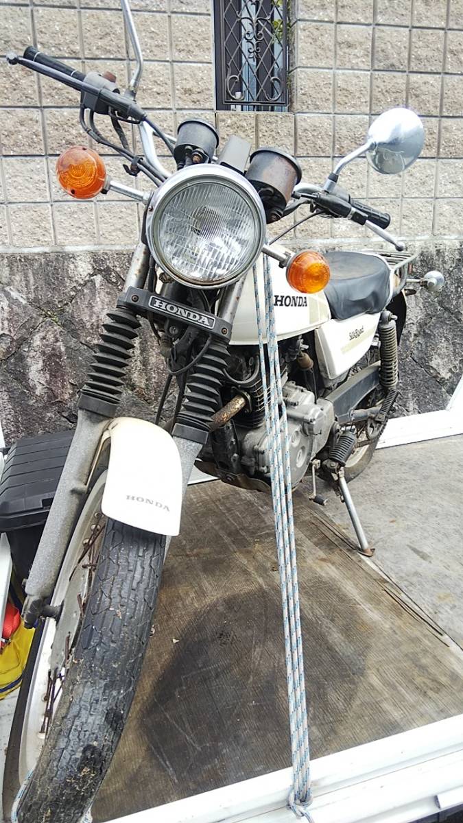 未再生不動車、仕上げベース、ジャンク、部品取り　ホンダ　シルクロード　_1