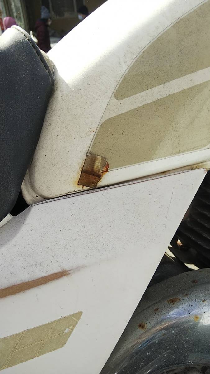 未再生不動車、仕上げベース、ジャンク、部品取り　ホンダ　シルクロード　_5