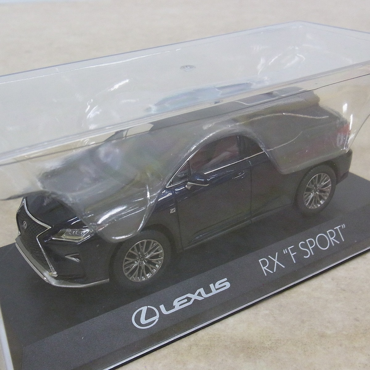 未開封 ディーラー特注 1/43 レクサス RX Fスポーツ ブルー系 京商