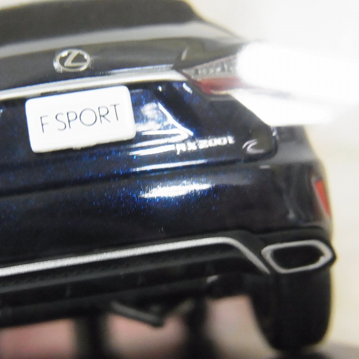 未開封 ディーラー特注 1/43 レクサス RX Fスポーツ ブルー系 京商