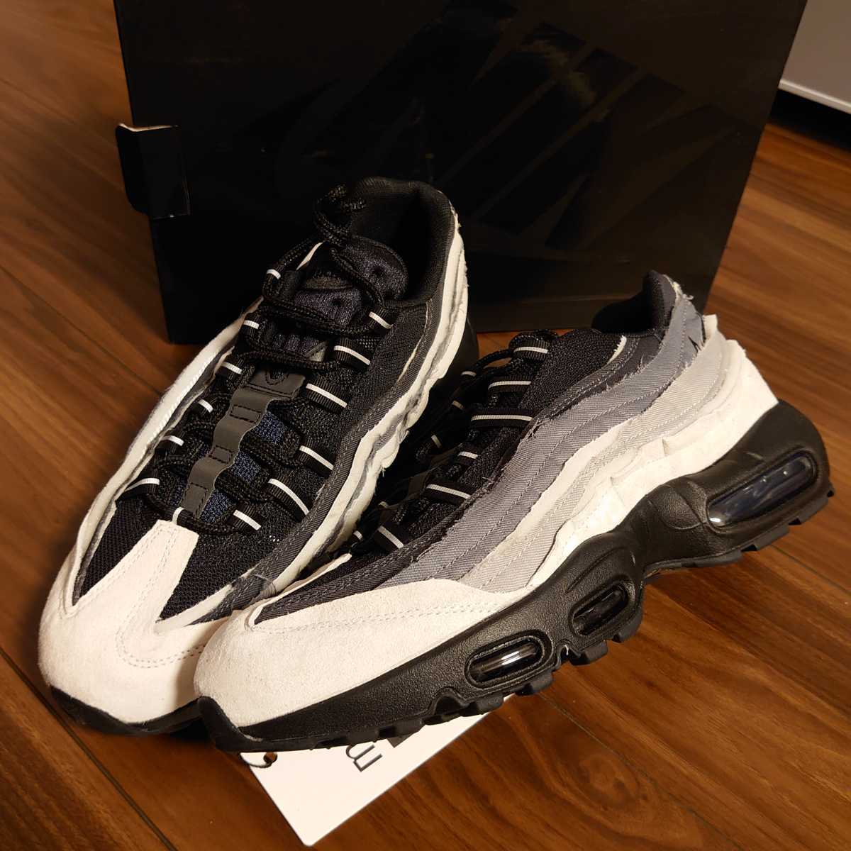 お得，人気SALE 断捨離出品 28.5cm CDG &times; NIKE AIR MAX 95 COMME des GARCONS FRAGMENT フラグメント GOODENOUGH グッドイナフ ギャルソン(28.5cm)｜売買されたオークション情報、yahooの商品情報をアーカイブ公開 - オークフ 28.5cm