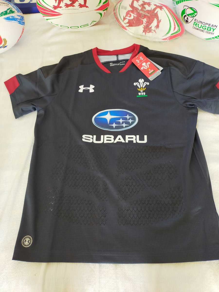 Rugby Wales Away Shirt Jersey | Replica - Macron shirt away WRU Welsh Mens World there's