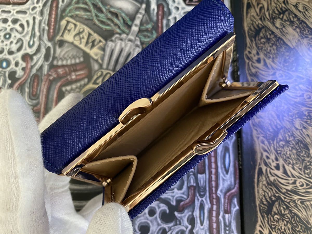 新品未使用】ヴィヴィアンウエストウッド 財布 レディース 青 ミニ財布