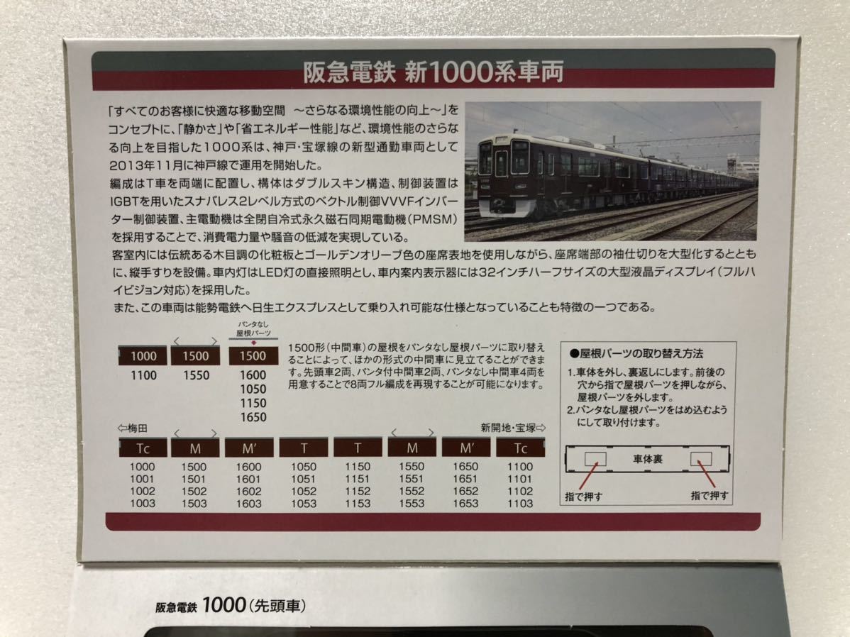 ☆数2☆ 鉄道コレクション 阪急 新1000系 2両セット 1箱 事業者限定品