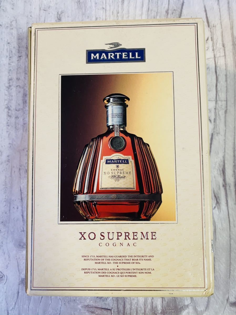 XO MARTELL SUPREME OX ☆古酒 MARTELL⁄マーテル 年代物☆古酒 未