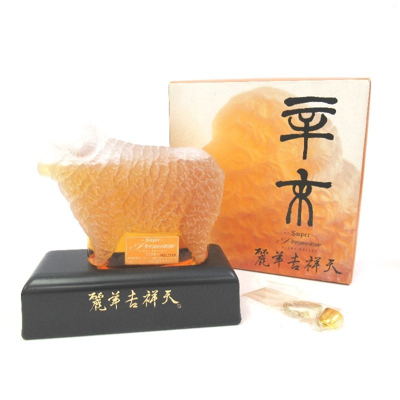 定番人気，豊富な 大阪府配送限定 ニッカ スーパーニッカ 干支ボトル 未歳 600ml 箱付(日本)｜売買されたオークション情報、yahooの商品情報をアーカイブ公開 - オークファン 日本