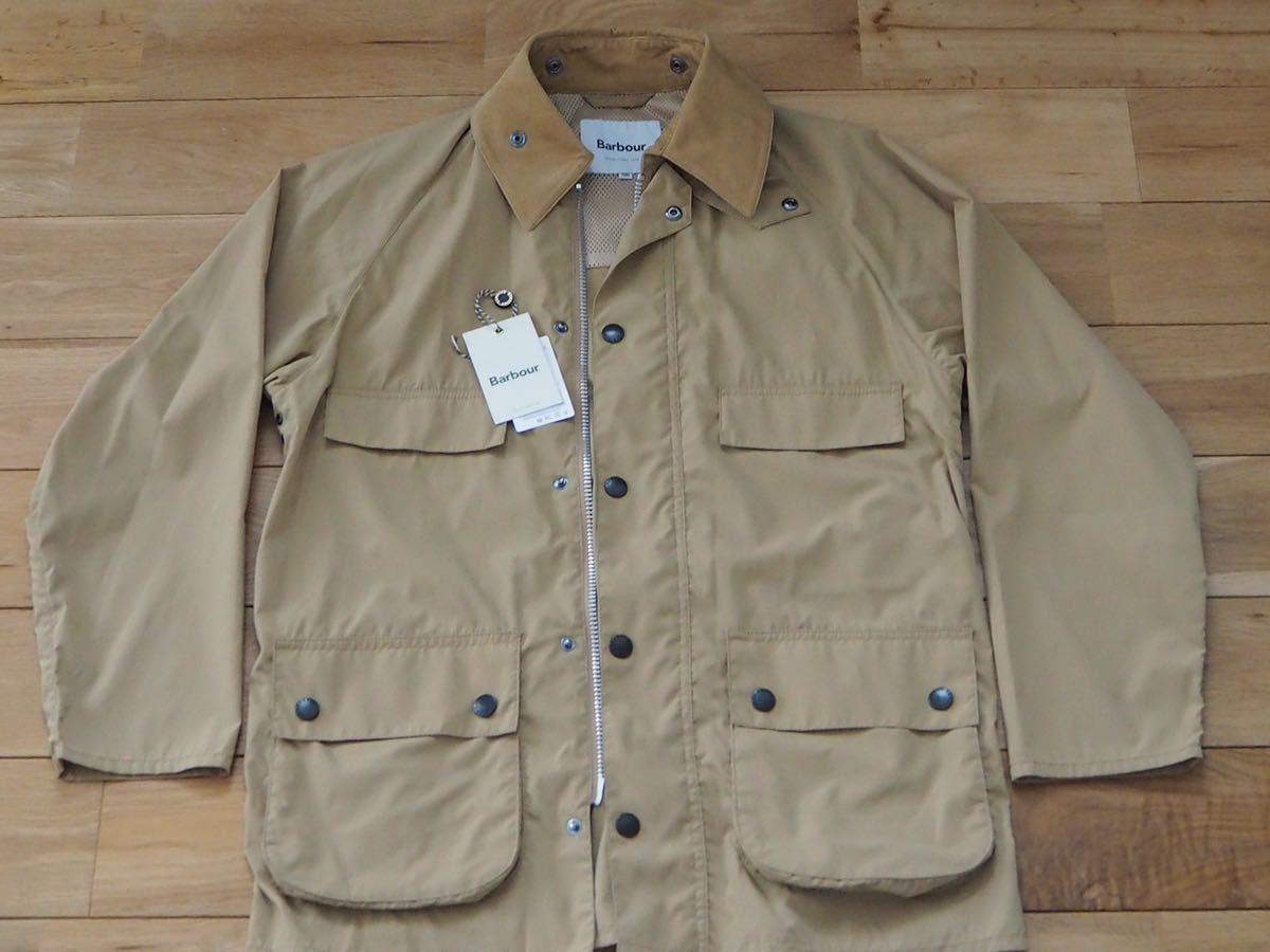 試着程度】Begin掲載 Barbour スプリングコート 36 ベージュ ビデイル 