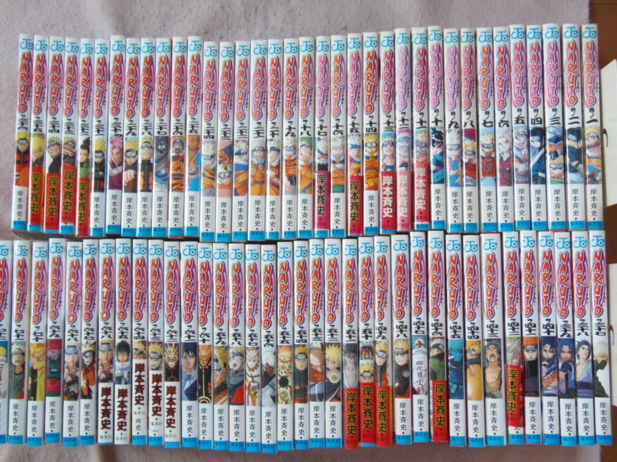NARUTO ナルト | 全72巻+関連本2冊 本 -ナルト-(全72