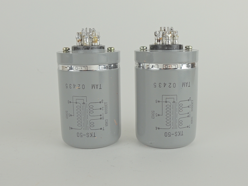 □タムラ製作所 TAMURA TKS-50 インプットトランスペア ジャンク品