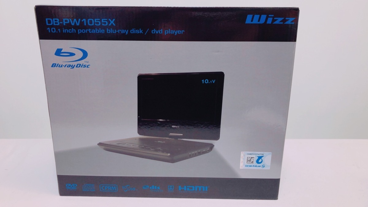 SALE開催中】 比較的美品 Wizz 10.1inch ポータブル Blu-ray DVD