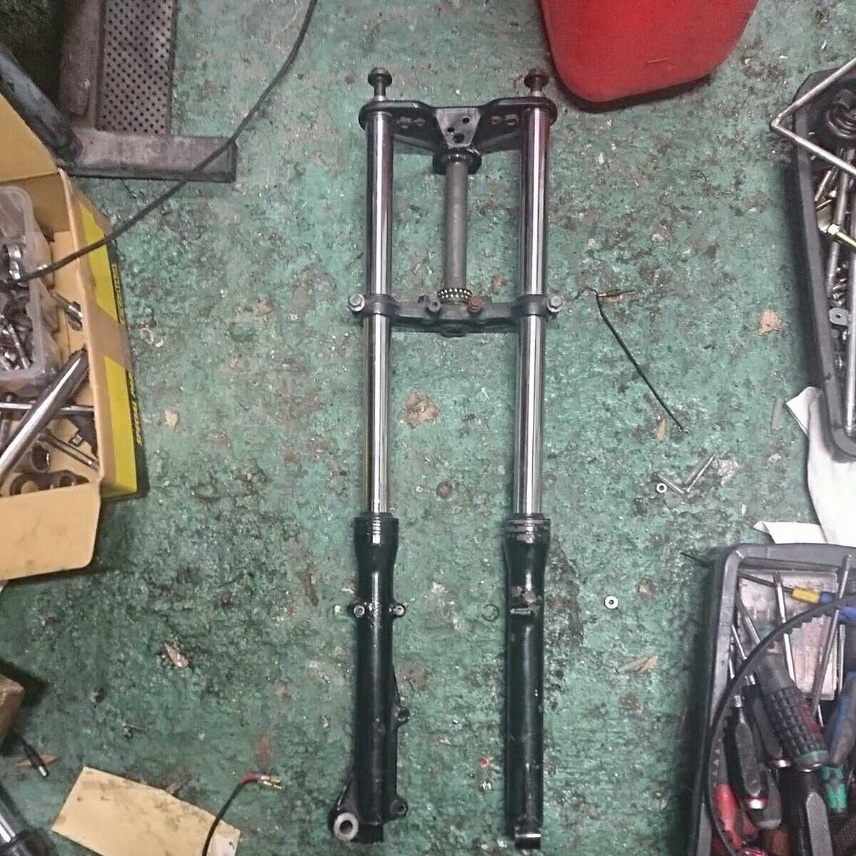 MBX50 NS50f フロントフォーク HONDA NS50F フロントフォークAssy 検）AC08/MBX50/NS50R ,画像で判断