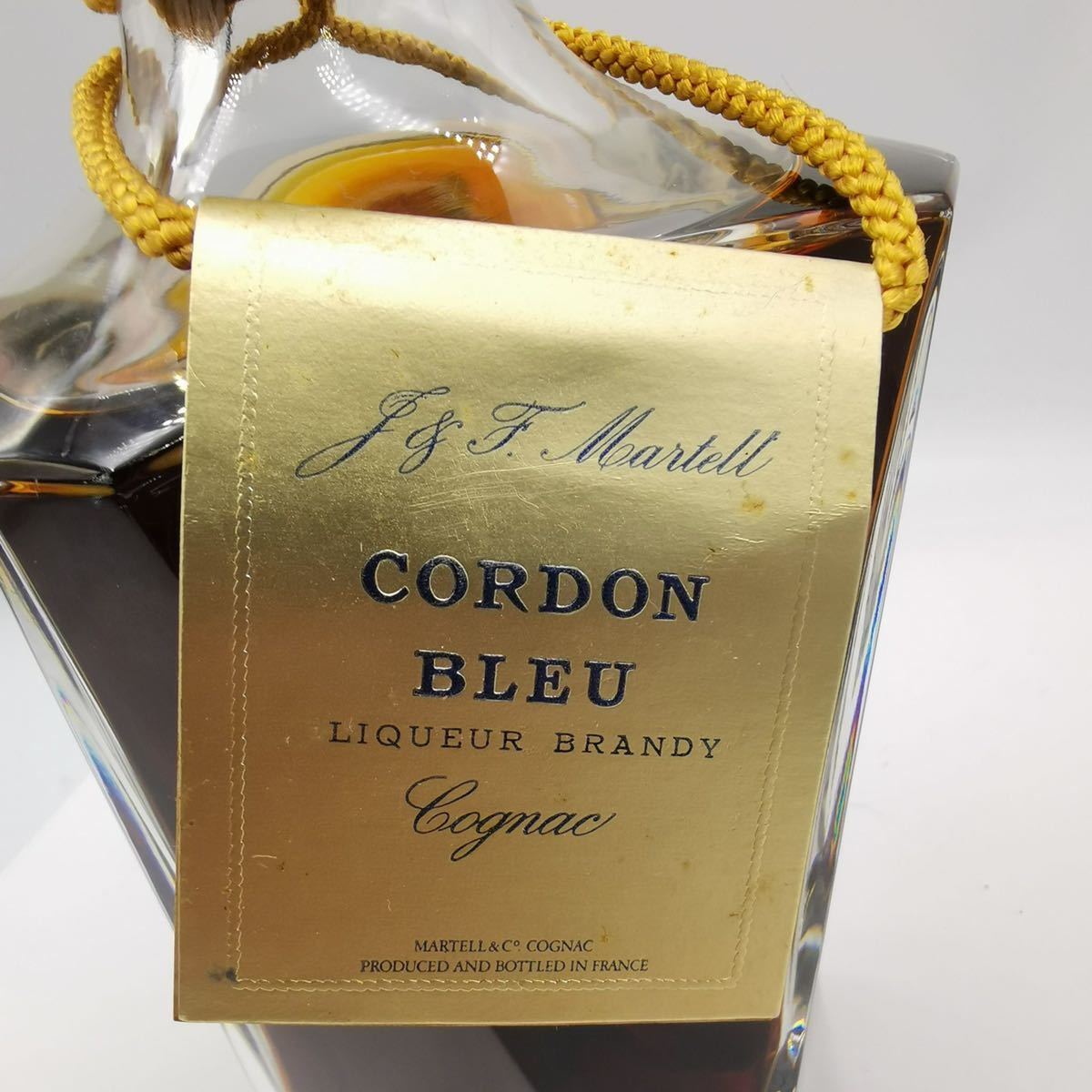 【未開栓】マーテル コルドンブルー バカラ 未開栓』MARTELL CORDON BLEU COGNAC マーテル コルドンブルー