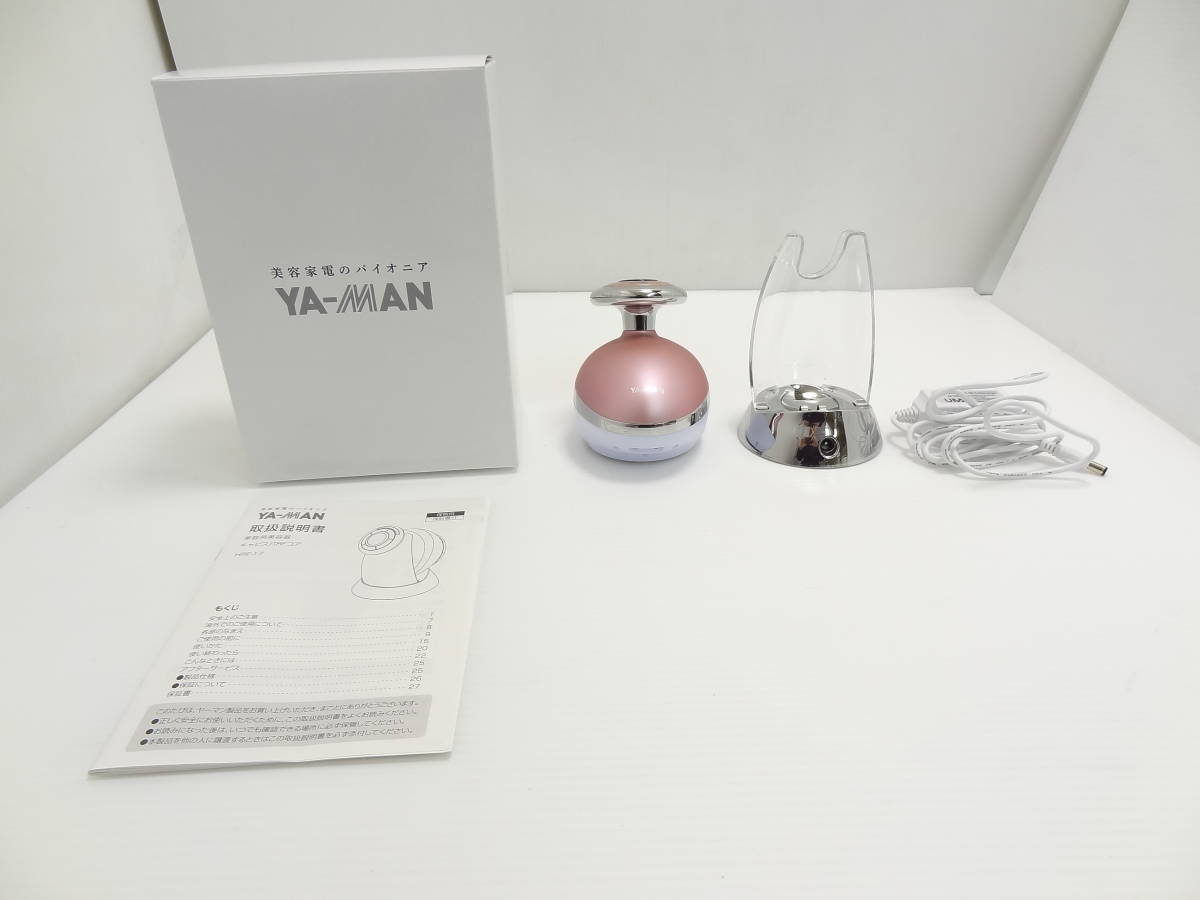 定番人気，定番 D4a壱 YA-MAN ヤーマン RFポーテ キャビスパRFコア HRF-17 ピンク(フェイスケア)｜売買されたオークション情報、yahooの商品情報をアーカイブ公開 - オークファン フェイスケア