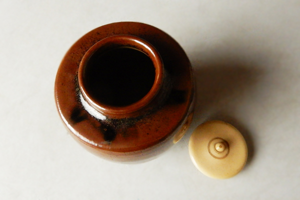 ☆真美☆S48 江戸時代 古瀬戸茶入 古い茶道具 【公式通販】