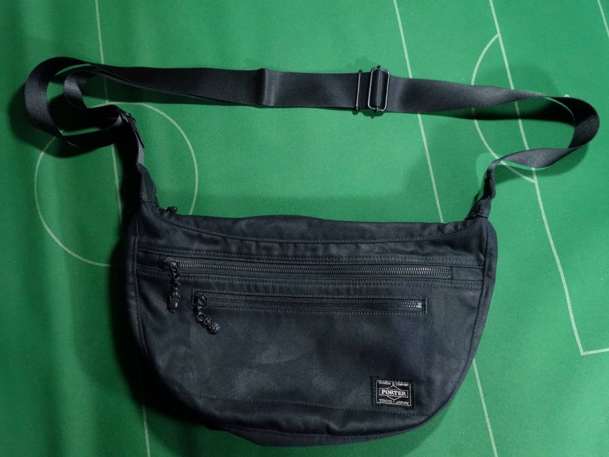 【お買い得，大人気】 PORTER アロハ ポーター ロコ 高密度コットンサテン素材 ショルダーバッグ S ブラック(ショルダーバッグ)｜売買されたオークション情報、yahooの商品情報をアーカイブ公開 - オークファン かばん、バッグ