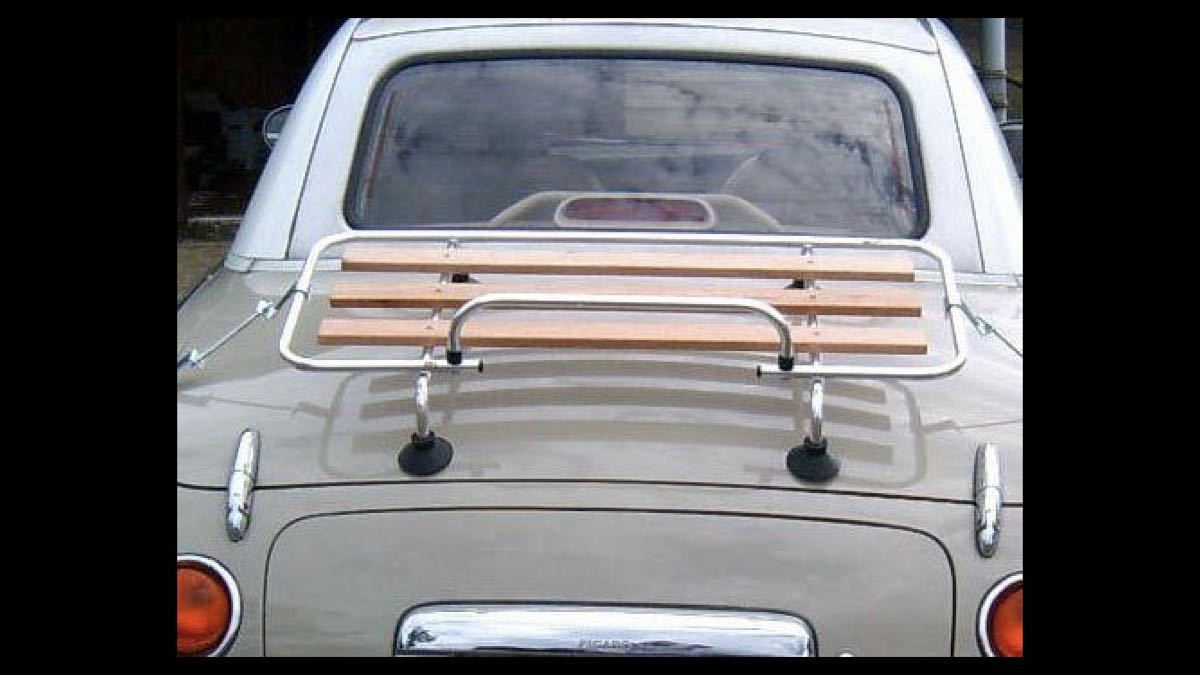 日産 フィガロ トランクキャリア 純正オプション スキーキャリア 