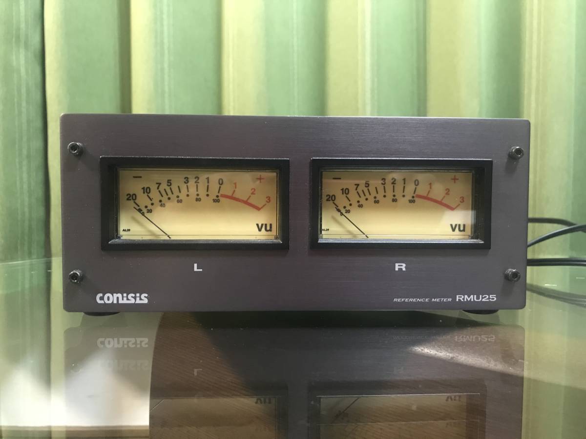 コニシス conisis REFERENCE METER RMU25（2ch VUメーター）