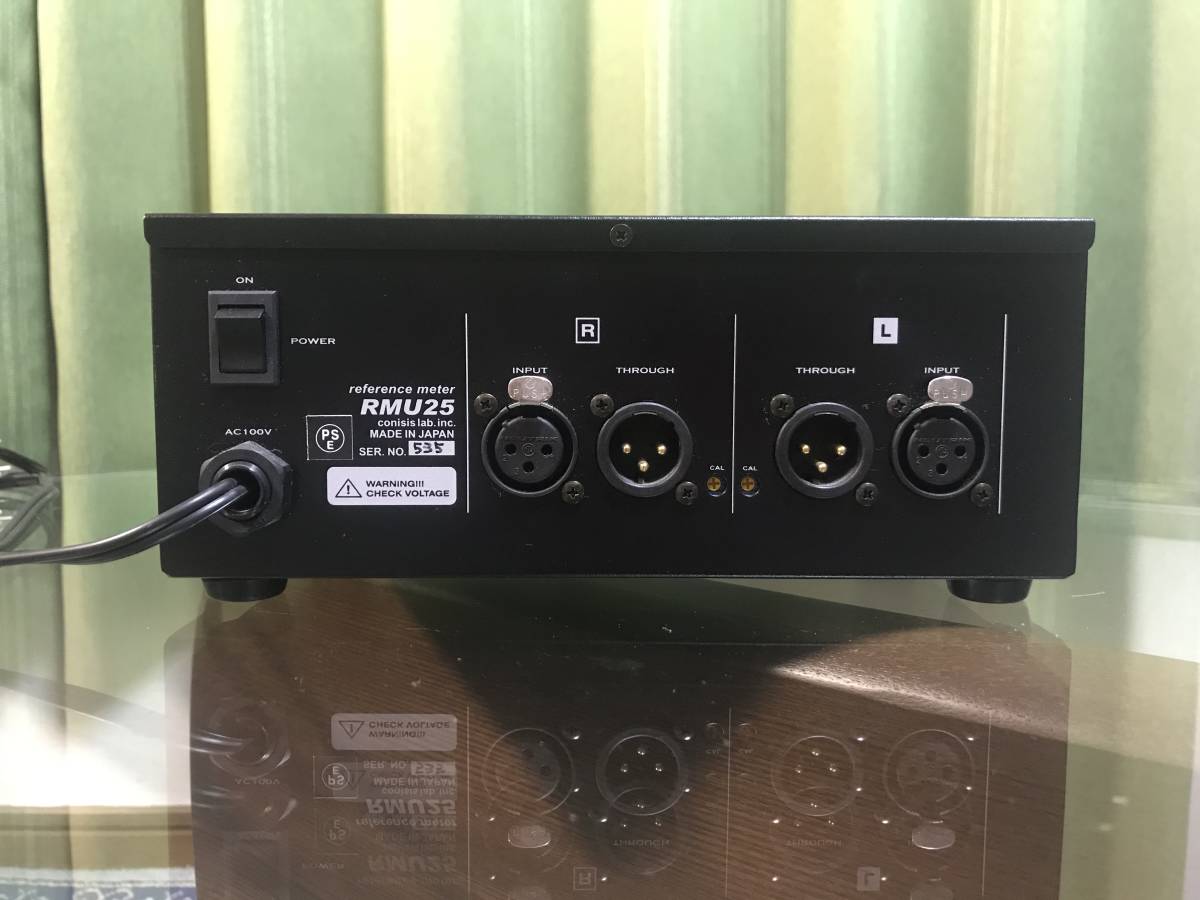 コニシス conisis REFERENCE METER RMU25（2ch VUメーター）