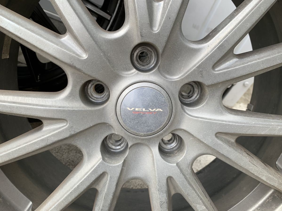 225/50R18 スタッドレスタイヤセット 17年製 中古 グッドイヤーアイス 
