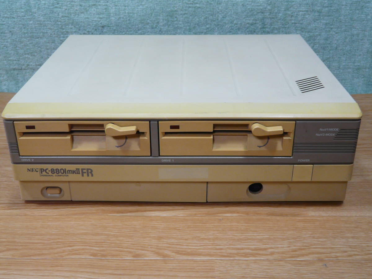 新作入荷，人気 NEC PC-8801mk2 FR 起動画面出ました(デスクトップ)｜売買されたオークション情報、yahooの商品情報をアーカイブ公開 - オークファン デスクトップ